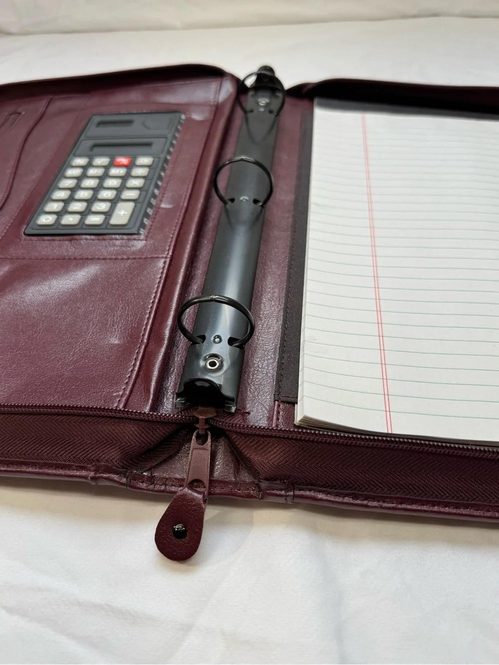 Texas A&M Vet Med Embossed Leather Portfolio Maroon Aggies Grad Gift DVM